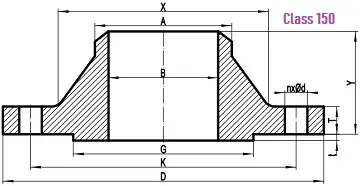 Welding Neck Flange